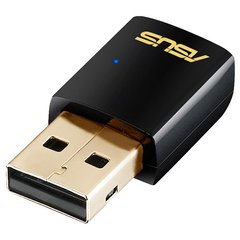ASUS USB-AC51 WiFi-адаптер 802.11ac, 600Mbps, двухдиапазонный, USB 2.0 USB-AC51 90IG00I0-BM0G00