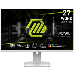 Монітор 27" MSI MAG 274QRFW IPS, WQHD (2560 x 1440), 1ms, 180Hz, 178/178, DP/2HDMI/HP 9S6-3CC29H-246