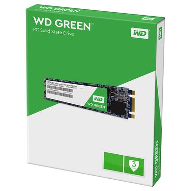240GB WD Твердотільний накопичувач SSD M.2 2280 Green WDS240G2G0B