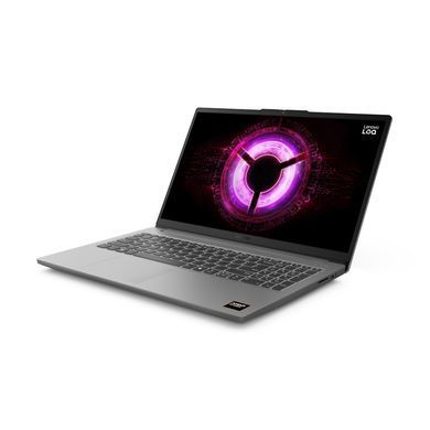 Ноутбук Lenovo LOQ 15ARP10E 15.6FM/R5 150/16/512/RTX 3050 6GB/DOS/BL Luna Grey (83S000ECRA)