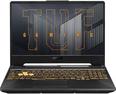 Ноутбук ASUS TUF Gaming F15 FX506HF-HN039 15.6" FHD IPS, Intel i5-11400H, 16GB, F512GB, NVD2050-4, NoOS, Чорний 90NR0HB4-M00530