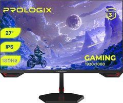 Монітор Prologix Gaming 23.8" GM2424HD IPS Black; 1920х1080 (180 Гц), 2 мс, 250 кд/м2, DisplayPort, HDMI