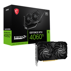 Відеокарта MSI GeForce RTX 4060 Ti VENTUS 2X BLACK 16G (912-V517-014)