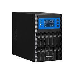 1000VA ДБЖ Prologix (PLP1KS_online), Online, 2 x Schuko, 2х12V7AH, USB, RS232, LCD, EPO, метал