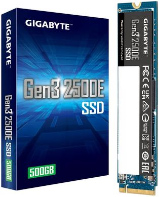 500GB Gigabyte Твердотельный накопитель SSD M.2 PCI-Exp3.0 x4 G325E500G