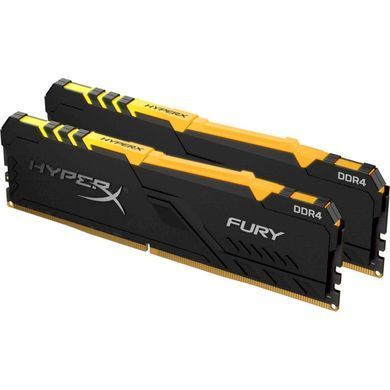 DDR4 3733 16G (2x8G) Память Kingston HyperX Fury RGB HX437C19FB3AK2/16