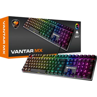 Клавіатура Cougar Vantar MX ігрова механічна, Red Switches, RGB-підсвітка VANTAR MX, Red Sw