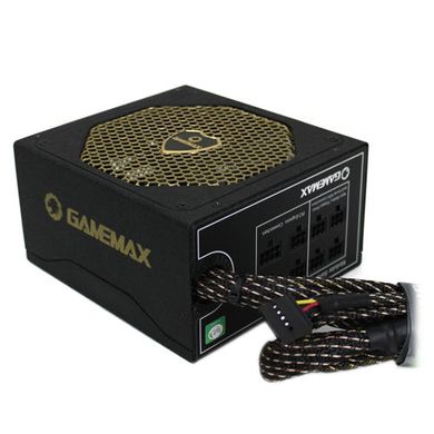 500W Блок живлення для ПК GameMax GM-500G 6+2-pin (PCIe)x1 Gold Box GM-500G