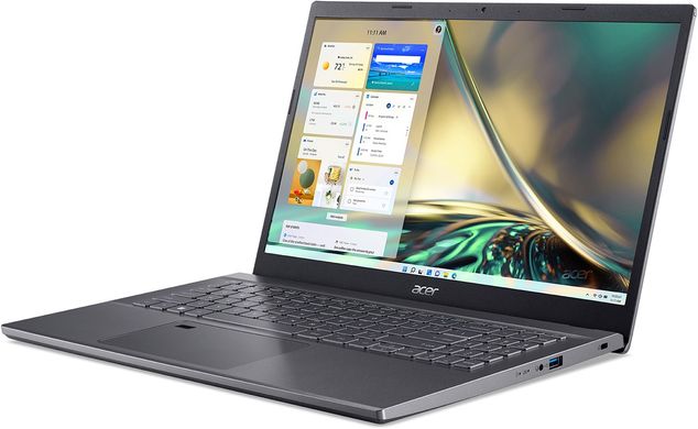 Ноутбук Acer Aspire 5 A515-57 15.6" FHD IPS, Intel i7-1255U, 16GB, F512GB, UMA, Lin, сірий NX.K3JEU.008