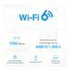 Домашня Mesh Wi-Fi система Mercusys Halo H60X (3-pack) AX1500, 3xGE LAN/WAN
