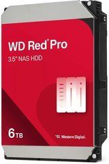 6TB НЖМД WD 3.5" SATA 3.0 7200 256MB Red Pro NAS WD6005FFBX