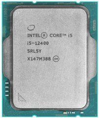 LGA1700 Процесор Intel Core I5-12400 2.5GHz 18MB, Alder Lake, 65W Tray CM8071504555317