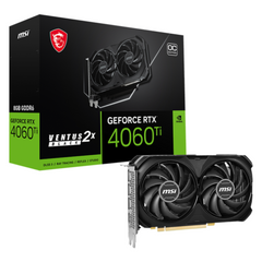 Відеокарта MSI GeForce RTX 4060 Ti VENTUS 2X BLACK 8G OC (912-V515-017)