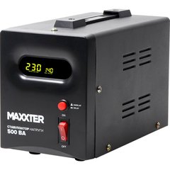 500VA Стабілізатор напруги Maxxter MX-AVR-S500-01