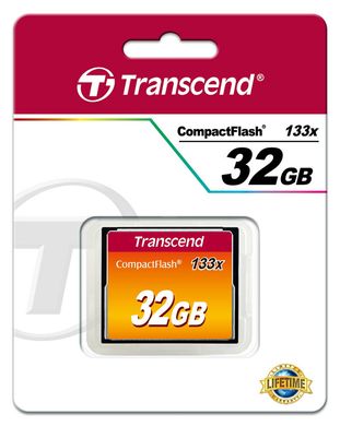 CF 32GB(133x) Карта памяти Transcend TS32GCF133