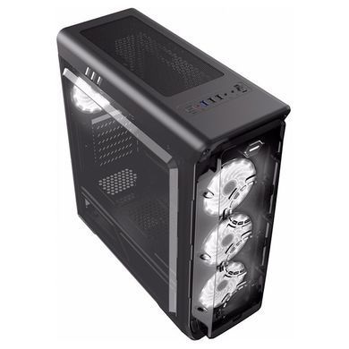 ATX без БЖ Корпус GAMEMAX StarLight B-White