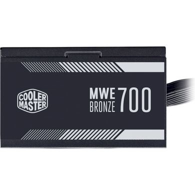 700W Блок живлення Cooler Master MWE 700 Bronze V2,700W,12cm fan,a/PFC,24+8,4xPeripheral,8xSATA,4xPCIe MPE-7001-ACAAB-EU