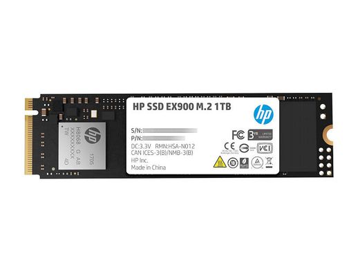 1TB HP EX900 Твердотільний накопичувач SSD M.2 2280 NVMe PCIe Gen3x4 (2100/1500) 5XM46AA#ABB