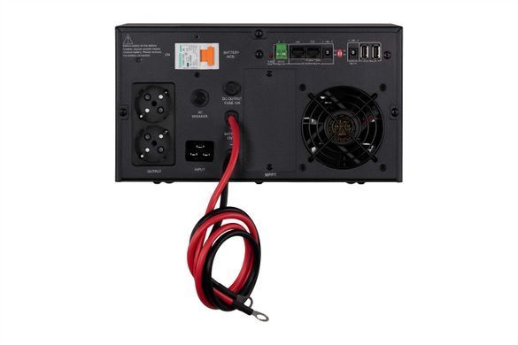 Перетворювач (інвертор) 2E HI1600, 1600W, 24V - 230V, LCD, AVR, 2xSchuko + DC output (2E-HI1600)