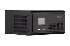Перетворювач (інвертор) 2E HI600, 600W, 12V - 230V, LCD, AVR, 2xSchuko + DC output (2E-HI600)