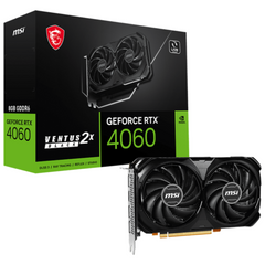 Відеокарта MSI GeForce RTX 4060 VENTUS 2X BLACK 8G (912-V516-028)