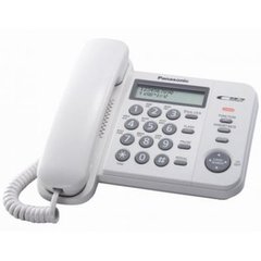 Проводной телефон Panasonic KX-TS2356UAW White KX-TS2356UAW