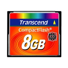 CF 8GB (133x) Карта памяти Transcend TS8GCF133