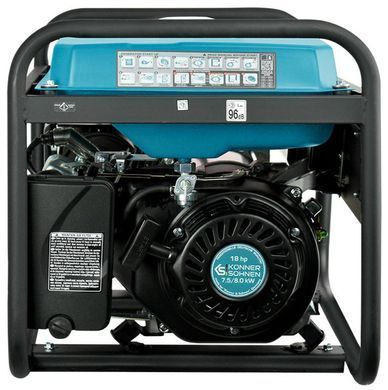 Генератор бензиновий Konner&Sohnen KS 10000E ATS, 230В, 8.0кВт, АВР (ATS), електростартер, 87.8кг KS10000EATS