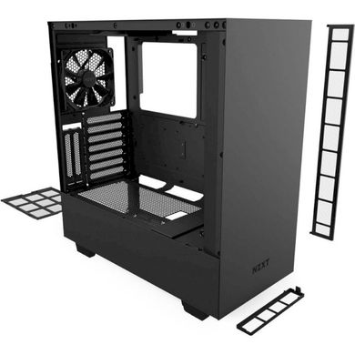 ATX без БЖ Корпус NZXT H510i Compact Mid Tower Black/Black Chassis with Smart Device 2 CA-H510i-B1