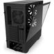 ATX без БЖ Корпус NZXT H510 Elite Compact Mid Tower Matte Black Chassis with Smart Device 2 CA-H510E-B1