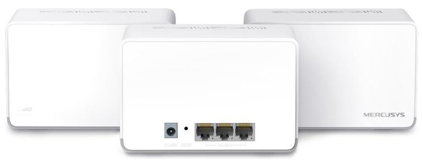 Домашня Mesh Wi-Fi система Mercusys Halo H70X (3-pack) AX1800, 3xGE LAN/WAN
