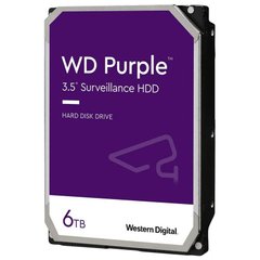 6Tb НЖМД WD 3.5" SATA 3.0 5400 64MB Purple Surveillance WD60PURZ