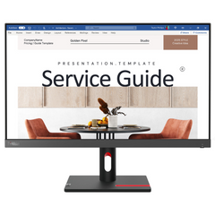 23,8" Монітор Lenovo ThinkVision S24i-30 16:9 IPS, 1920х1080, 4 мс, 100 Гц , 1xVGA/1xHDMI 63DEKAT3UA