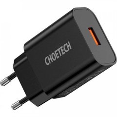 Мережевий зарядний пристрій Choetech Q5003 USB Type-A, 18W, QC3.0 Q5003