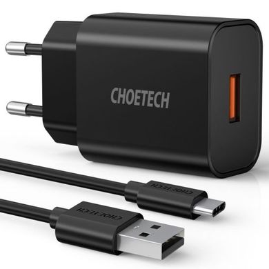 Мережевий зарядний пристрій Choetech Q5003 USB Type-A, 18W, QC3.0 Q5003