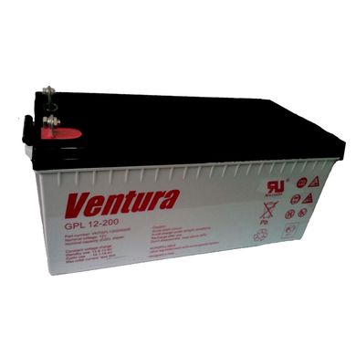 12V 200Ah Аккумулятор универсальный Ventura GPL 12-200 габариты (522x238x238) 60кг