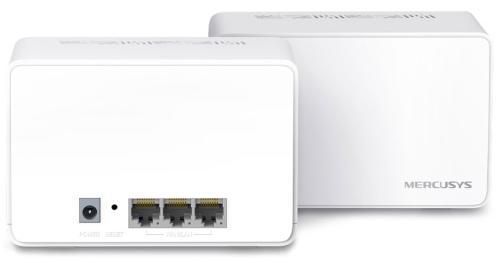 Домашня Mesh Wi-Fi система Mercusys Halo H80X (2-pack) AX3000, 3xGE LAN/WAN