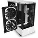 ATX без БЖ Корпус NZXT H510 Elite Compact Mid Tower Matte White Chassis with Smart Device 2 CA-H510E-W1
