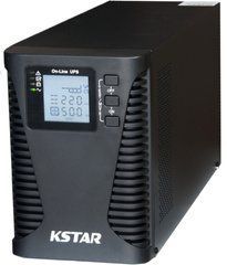 1000VA ДБЖ KSTAR UDC9101H ONE 1000W, On-Line, ext. battery 36V, LCD Display