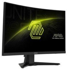 Монітор 23,6" MSI MAG 244C VA,FHD (1920 x 1080),Curved 1500R,1ms,180Hz, 178/178, DP,HDMI 9S6-3BB31H-027