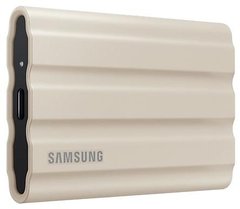 1TB Накопичувач зовнішній SSD Samsung T7 Shield 2.5" USB3.2 Type-C Beige MU-PE1T0K/EU