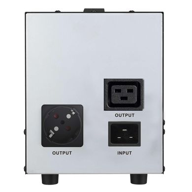3000VA Стабілізатор PowerWalker AVR 3000/SIV 3000VA/2400W AVR, Terminal Input, 1x Schuko Outlet, Terminal Outlet, compact tower design with LCD 10120307