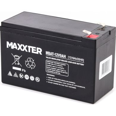 12V 9Ah Акумуляторна батарея Maxxter MBAT-12V9AH