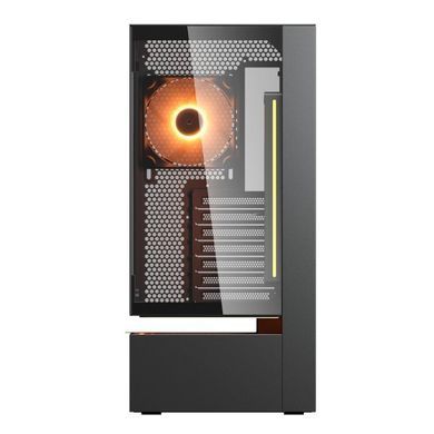 ATX без БЖ Корпус геймерський Cougar CFV235 Black 3*120 mm ARGB передвстановлені, Type-C x1, USB3.0 x2, Audio x1