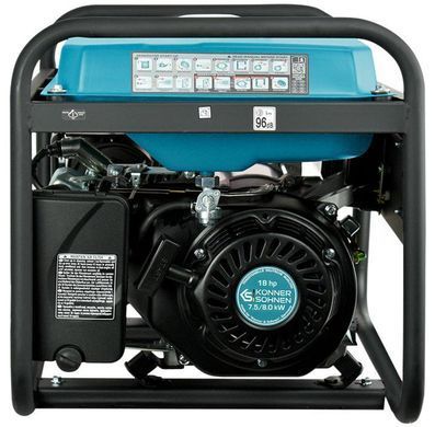 Генератор бензиновий Konner&Sohnen KS 10000E-3, 400В, 8кВт, 3 фази, АВР (ATS), електростартер, 89.2кг KS10000E-3ATS