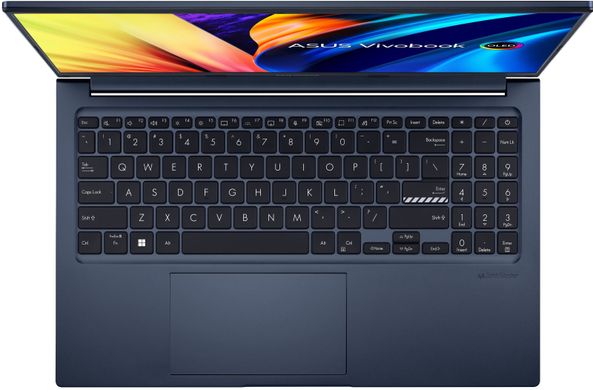 Ноутбук ASUS Vivobook X1503ZA-L1316 15.6" FHD OLED, Intel i5-12500H, 8GB, F512GB, UMA, NoOS, Голубий 90NB0WY1-M00TA0