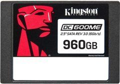 960GB Kingston Твердотільний накопичувач SSD SATA3 2.5" DC600M SEDC600M/960G