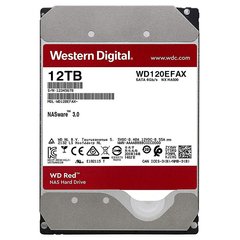 12TB Жорсткий диск WD 3.5" SATA 3.0 5400 256MB Red NAS WD120EFAX