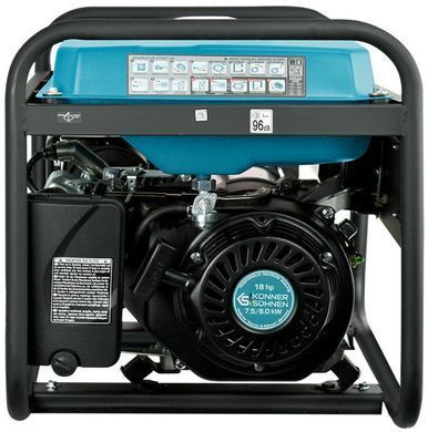 Генератор бензиновий Konner&Sohnen KS 10000E-3, 400В, 7.5кВт, 3 фази, електростартер, 88кг KS10000E-3