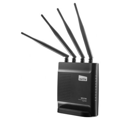 Netis WF2780 Бездротовий маршрутизатор (роутер) Wi-Fi 802.11 a/b/g/n/ac/1200 Mbps/4 антенны/двухдиапазонный WF2780